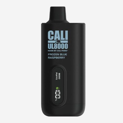 Cali UL8000 0% Nicotine Free Cali Pods Disposables Frozen Blue Raspberry / 8000+ / 0% (0mg)