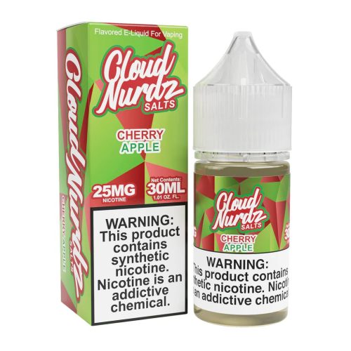 Cloud Nurdz Salt 30mL Cloud Nurdz Nicotine Salt Premiums Cherry Apple / 25mg