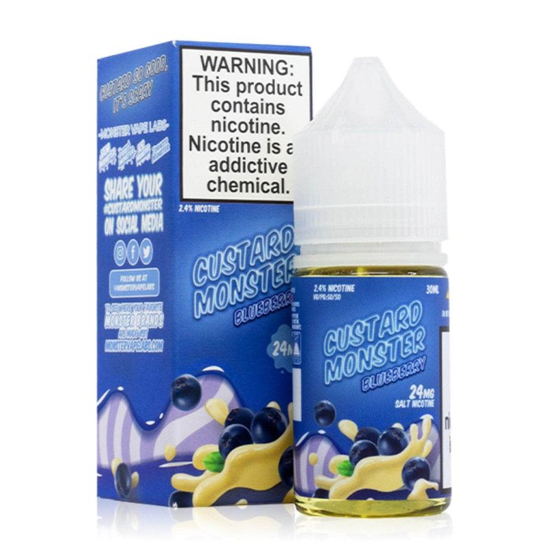 Custard Monster Salts 30mL Monster Labs Nicotine Salt Premiums