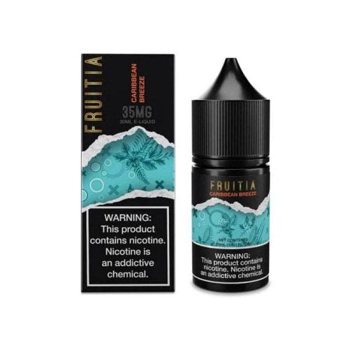 Fruitia Salts 30mL Fruitia eJuice Nicotine Salt Premiums Caribbean Breeze / 35mg