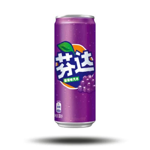 Imported Drinks none Snacks & Beverages Fanta Grape 330mL Can (China)