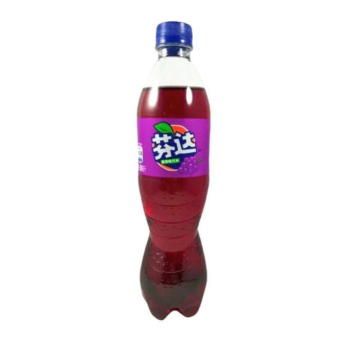 Imported Drinks none Snacks & Beverages Fanta Grape 500mL (China)