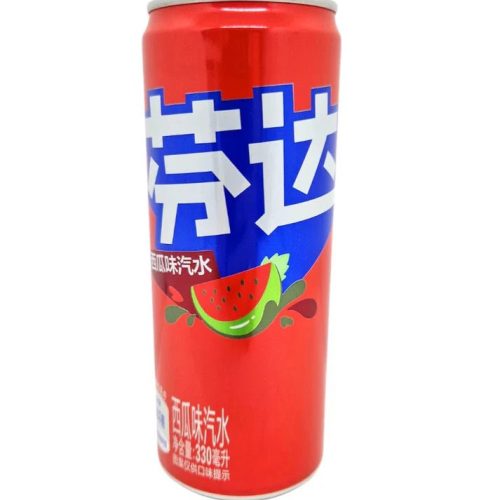 Imported Drinks none Snacks & Beverages Fanta Watermelon 330mL Can (China)