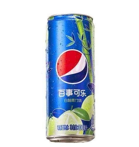 Imported Drinks none Snacks & Beverages Pepsi Pomelo and Bamboo 330mL Can (China)