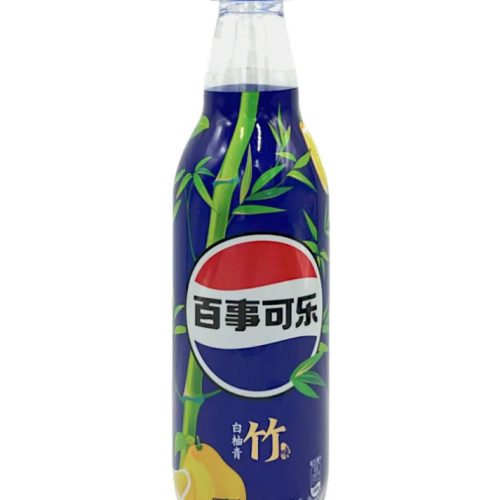 Imported Drinks none Snacks & Beverages Pepsi White Pomelo Bamboo 500mL (China)