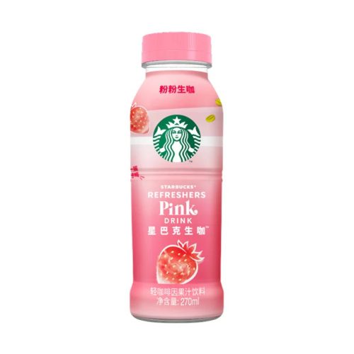 Imported Drinks none Snacks & Beverages Starbucks Coffee Drink Pink Drink 270mL (China)