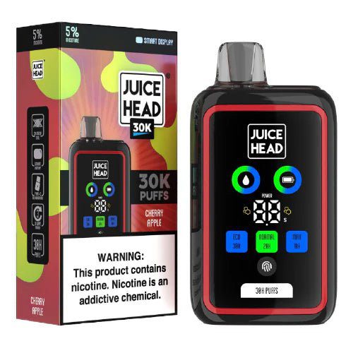 Juice Head 30k 5% Juice Head Disposables Cherry Apple / 30000+ / 5% (50mg)