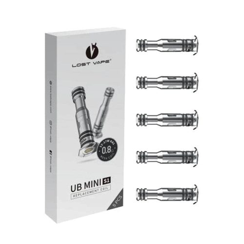 Lost Vape UB Mini Coils Lost Vape Coils/Pods/Glass S1 Coil 0.8 Ohm