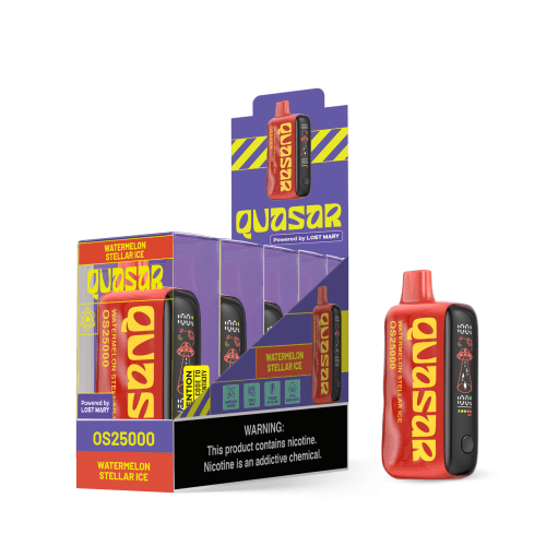 Quasar by Lost Mary 25k 5% Lost Mary Disposables Watermelon Steller Ice / 25000+ / 5% (50mg)