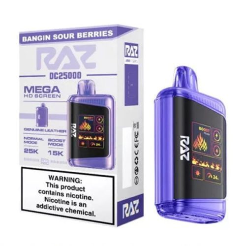 Raz DC25000 5% Raz Disposables Bangin Sour Berries / 25000+ / 5% (50mg)