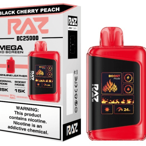 Raz DC25000 5% Raz Disposables Black Cherry Peach / 25000+ / 5% (50mg)