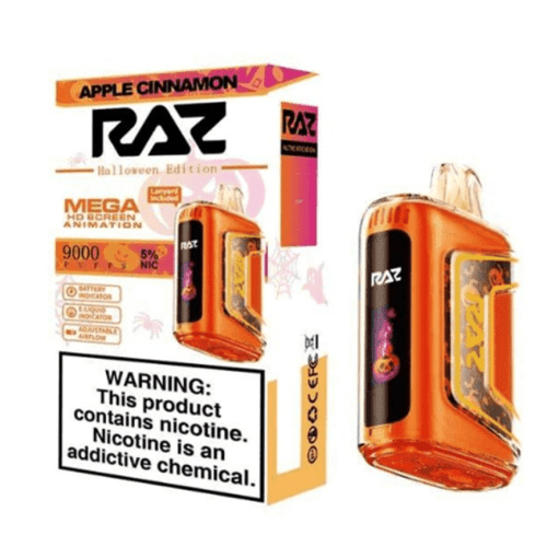 Raz TN9000 5% Raz Disposables Apple Cinnamon / 9000+ / 5% (50mg)