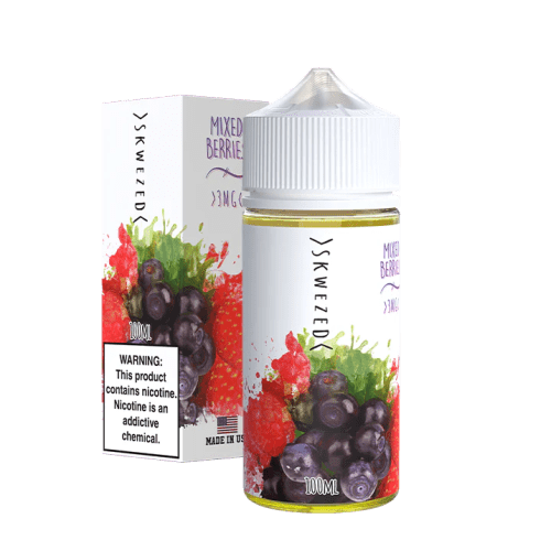 Skwezed 100mL Skwezed Premium e-Liquids Mixed Berries / 3mg / 100mL