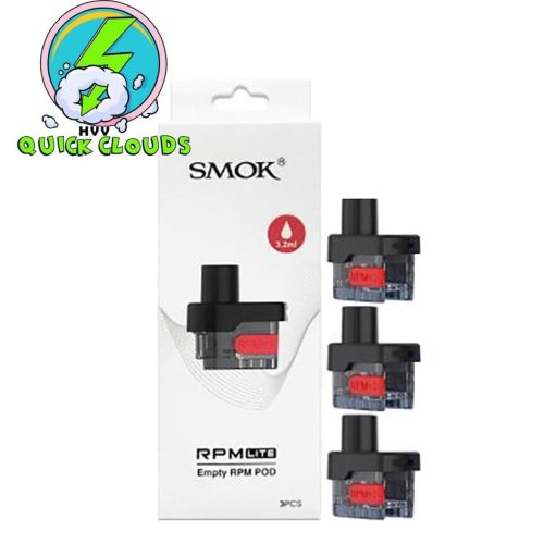 Smok RPM Lite Pod Smok Coils/Pods/Glass Pack (3 pods)