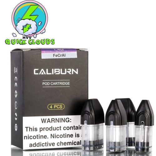 Uwell Caliburn Pod Uwell Coils/Pods/Glass Pack (4 pods)