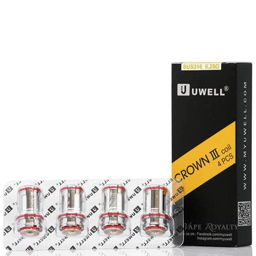 uwell crown 3 coil aurora quick clouds vape shop coils pods glass uwell 34220861685951