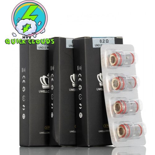 Uwell Crown 5 Coil Uwell Coils/Pods/Glass UN2 Single Mesh 0.23ohm (65-70W) / Pack (4 coils)