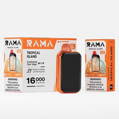 Rama by Yovo 16k 5% Yovo Disposables Tropical Island / 16000+ / 5% (50mg)