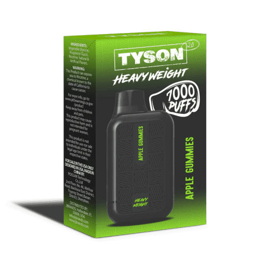 Tyson 2.0 Heavyweight 7000+ 5% Vape Tyson Disposables