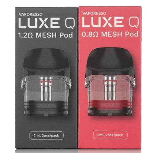 Vaporesso Luxe Q Pod Vaporesso Coils/Pods/Glass 0.8 Ohm Series Pod (harder hitting Red Box)