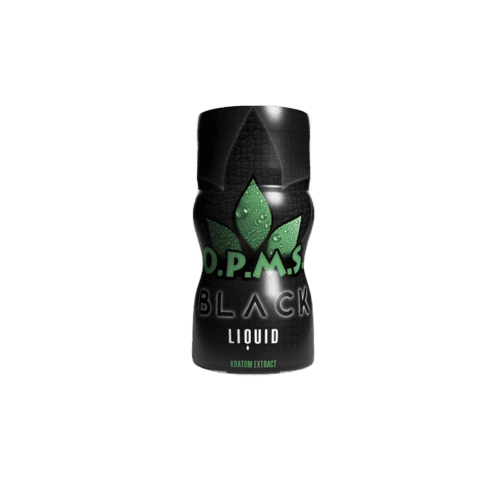 Liquid Kratom Shots Various Kratom O.P.M.S. Liquid Black Kratom Extract 375mg 8.8mL