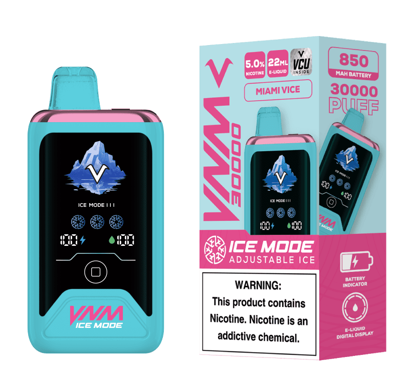 VNM Ice Mode 30k 5% VNM Disposables Miami Vice / 30000+ / 5% (50mg)