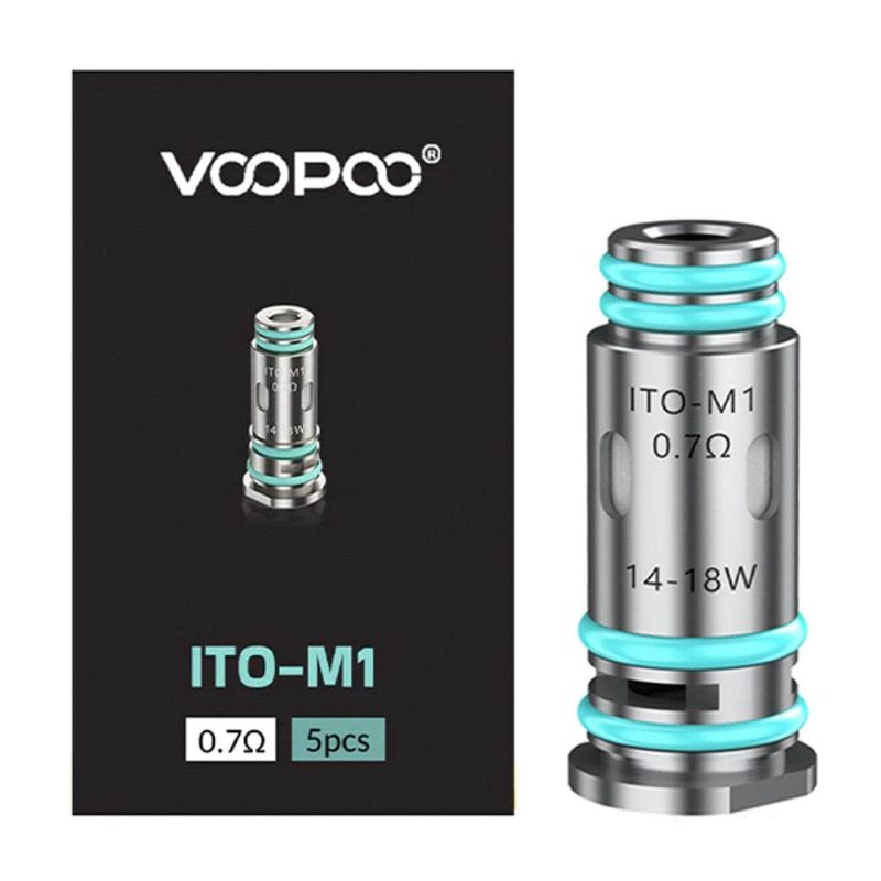 Voopoo ITO Coils VooPoo Coils/Pods/Glass M1 0.7 Ohm Coils (14-18W)