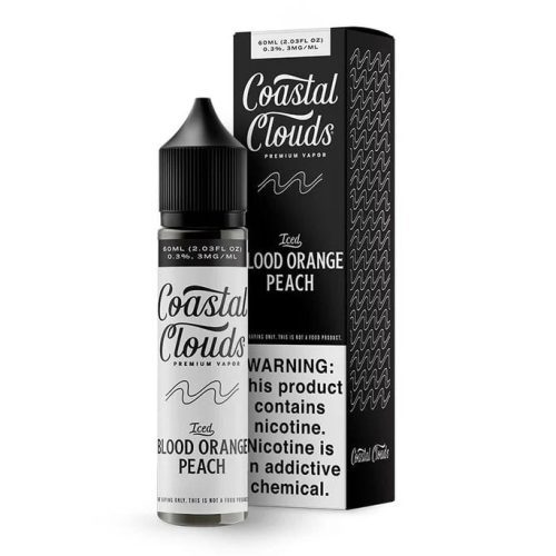 Coastal Clouds ICE 60mL Coastal Clouds Premium e-Liquids Iced Blood Orange Peach / 0mg / 60mL