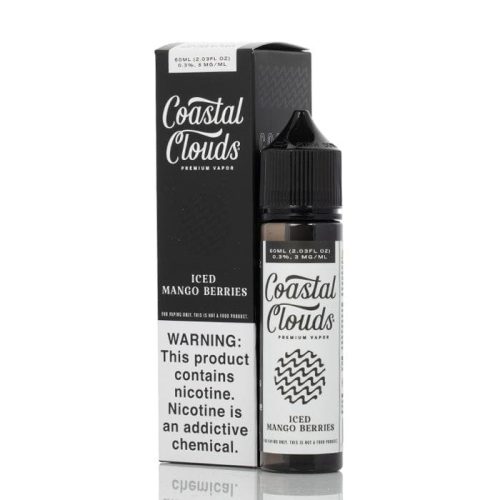 Coastal Clouds ICE 60mL Coastal Clouds Premium e-Liquids Iced Mango Berries / 3mg / 60mL