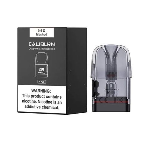 Uwell Caliburn G3 Pod Uwell Coils/Pods/Glass 0.6 Ohm Meshed