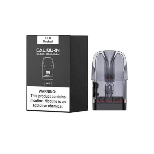 Uwell Caliburn G3 Pod Uwell Coils/Pods/Glass 0.9 Ohm Meshed