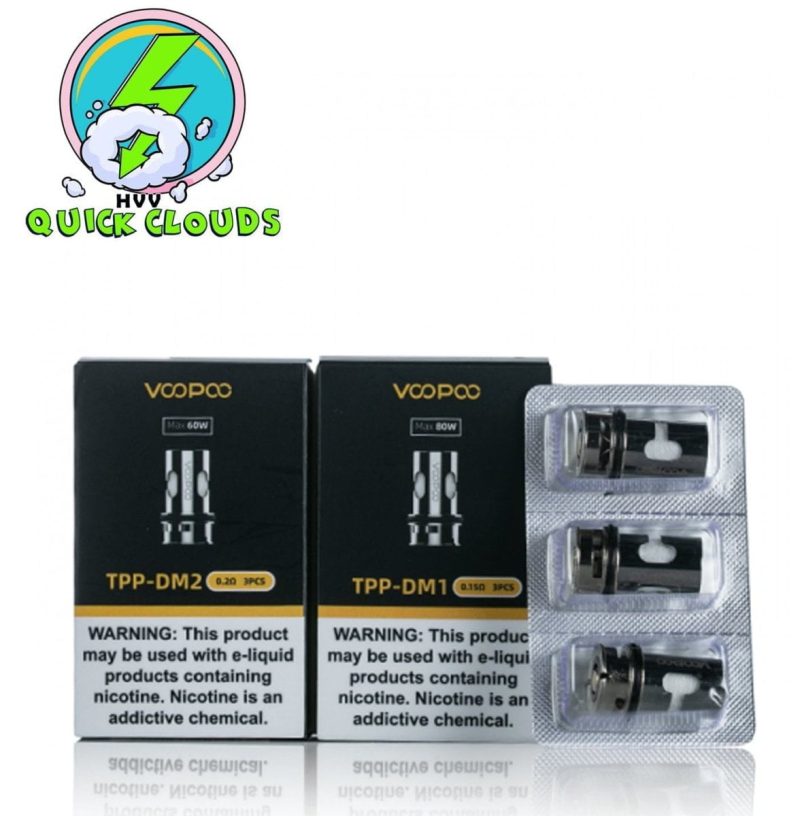 Voopoo TPP Coil VooPoo Coils/Pods/Glass 0.15ohm TPP-DM1 Coil (60-80W)