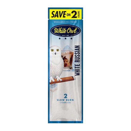 White Owl Wraps White Owl Smoking Accessories White Russian