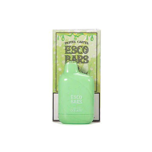 Esco Bars H2O 6000 5% Esco Bars by Pastel Cartel Disposables Green Apple / 6000+ / 5% (50mg)